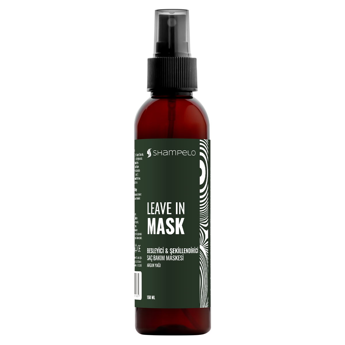 Shampelo Leave In Mask 150 ML Argan Yağlı Durulanmayan Saç Bakım Maskesi