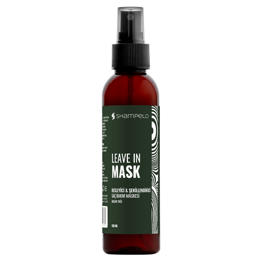Shampelo Leave In Mask 150 ML Argan Yağlı Durulanmayan Saç Bakım Maskesi