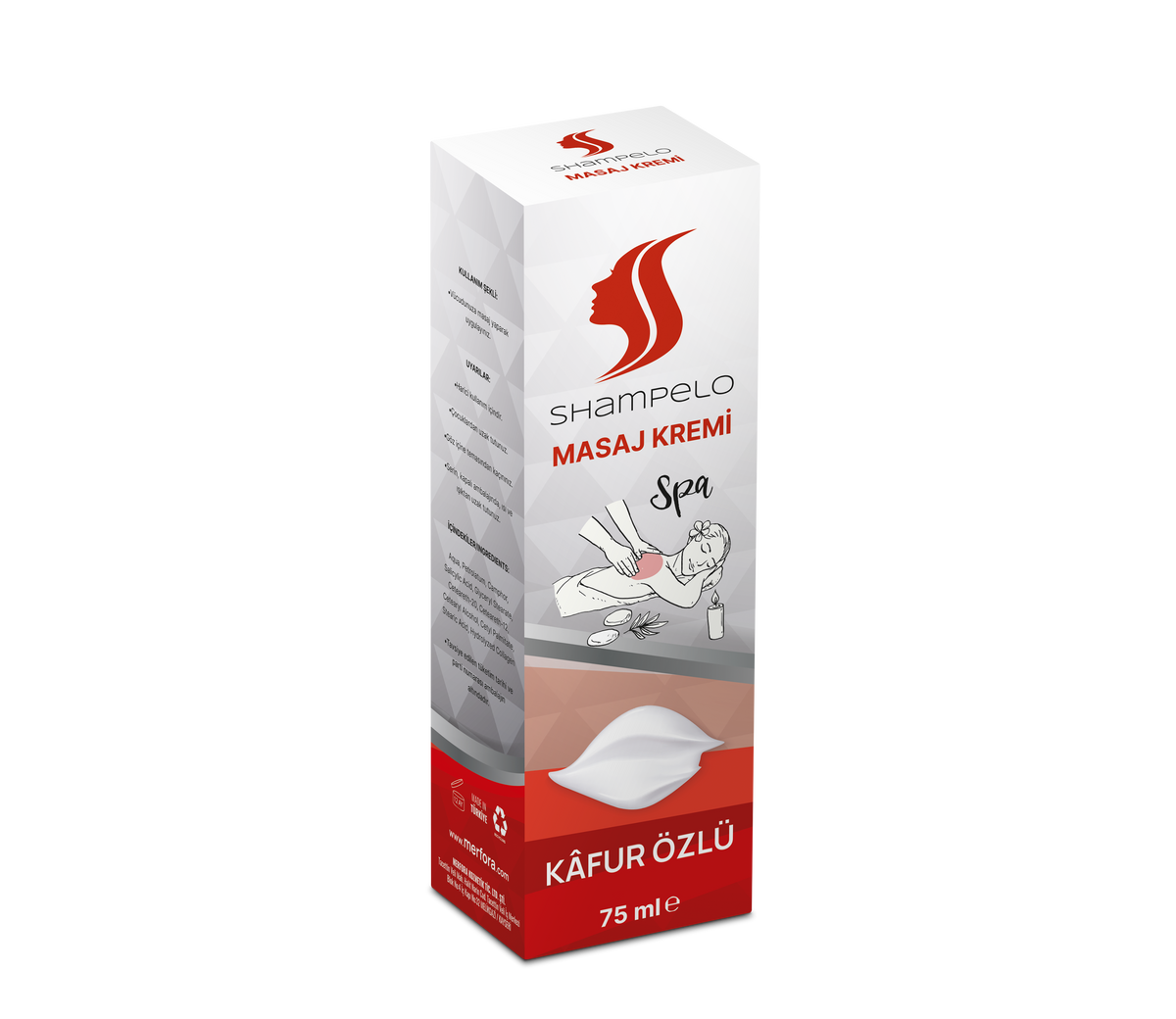 Shampelo Masaj Kremi 75 ml - Kâfur Özlü Ağrı Kesici Krem