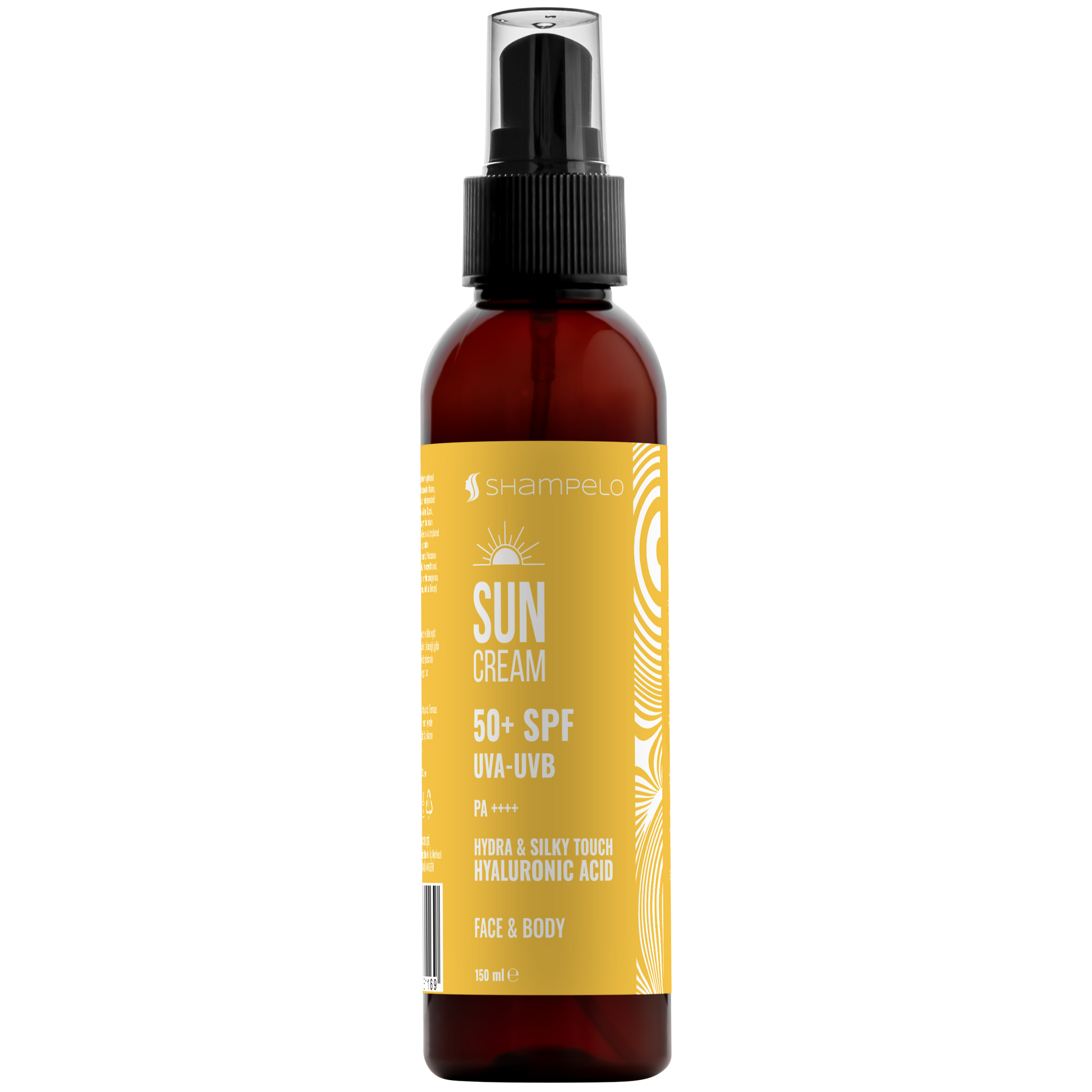 Shampelo SPF 50+ Face Body PA++++ Güneş Kremi 50 ML