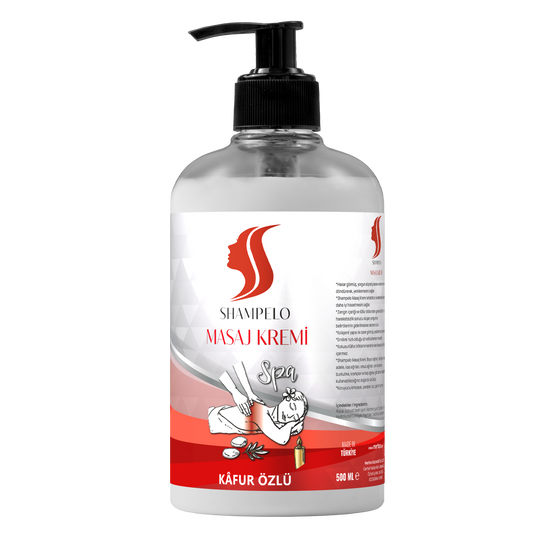 Shampelo Masaj Kremi 500 ML Kafur Özlü Masaj Kremi